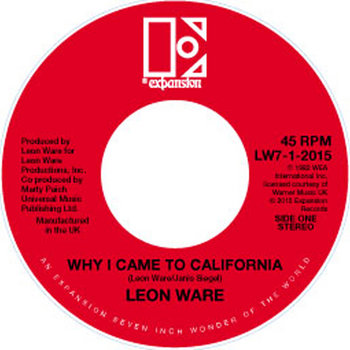 Music | Leon Ware (At Expansion)