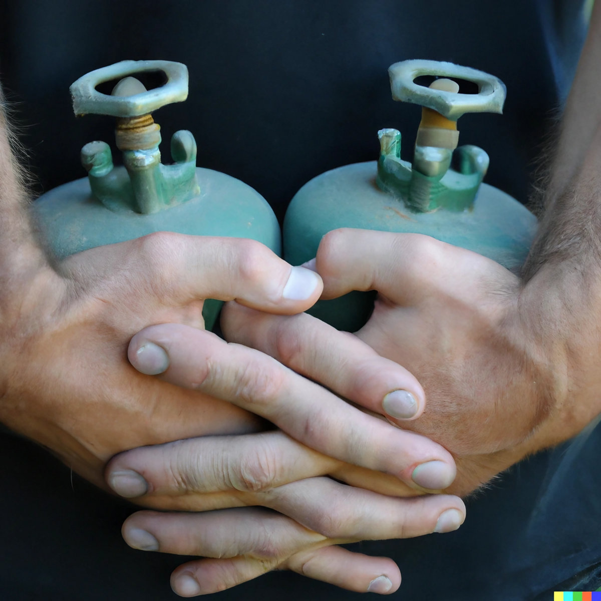 Tony Gas Hands Cardigan