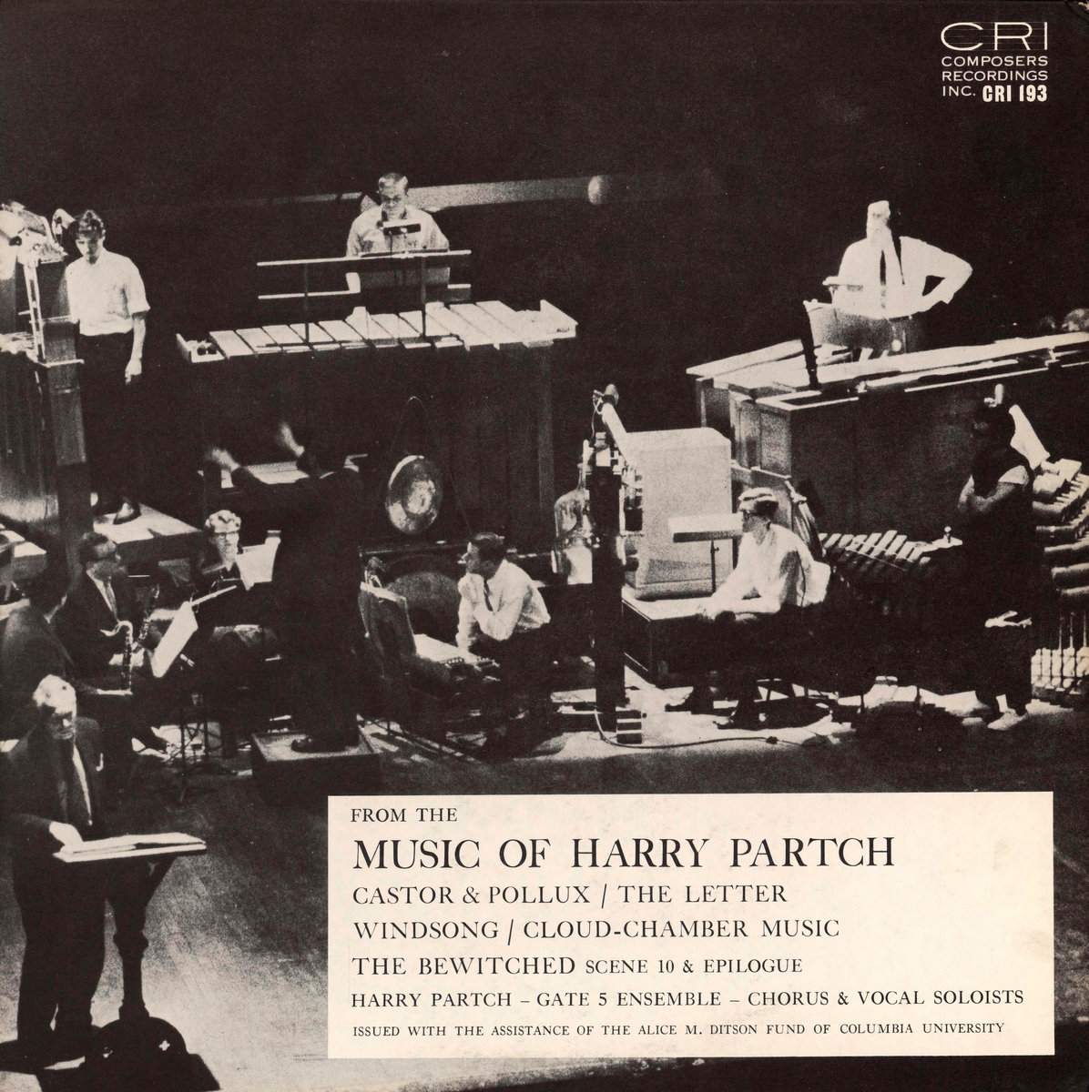 From the Music of Harry Partch | Harry Partch | Composers Recordings, Inc.