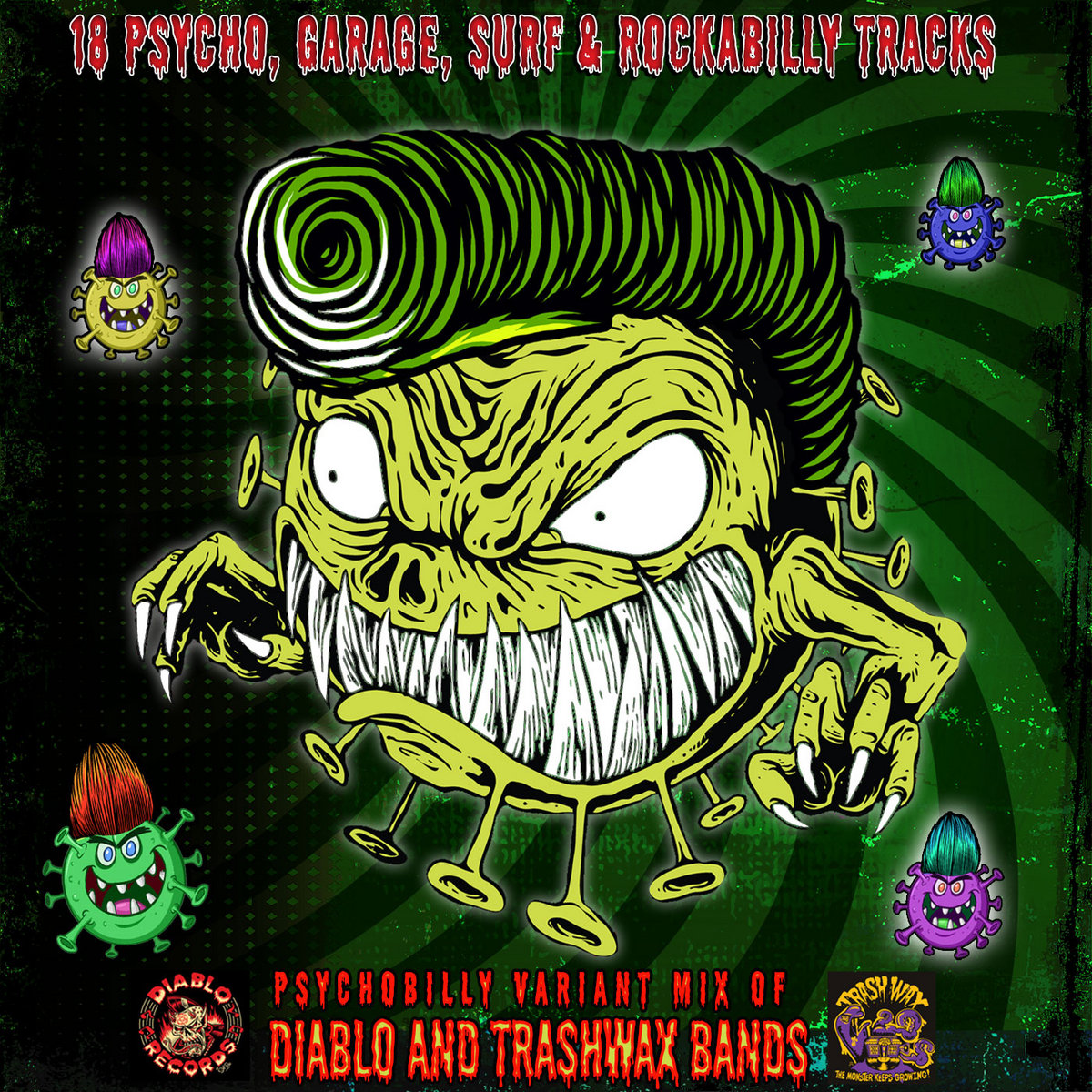 Psychobilly Variant - Cross Contamination - Diablo & Trashwax