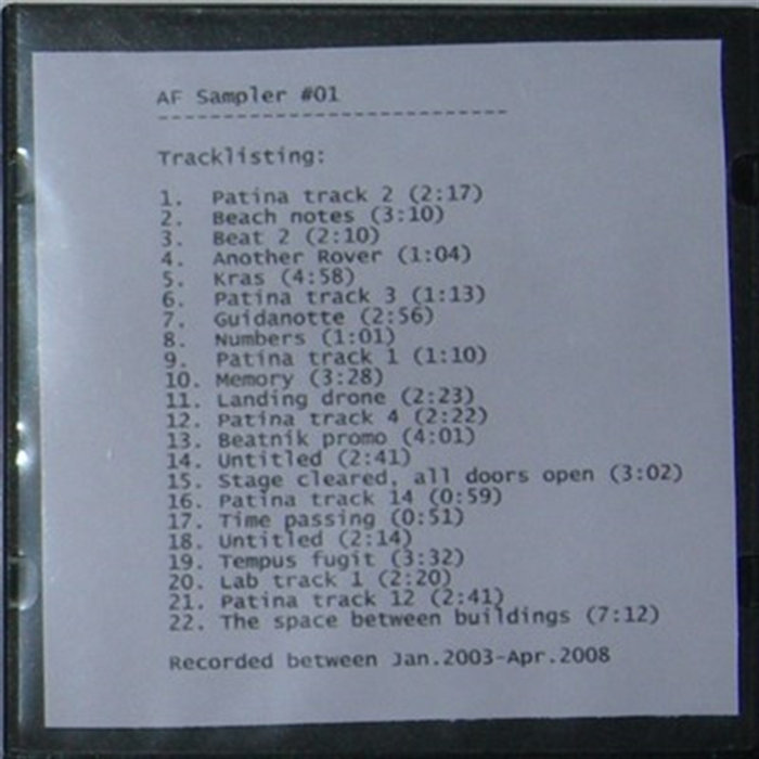 Af Sampler 01 Animafilm 