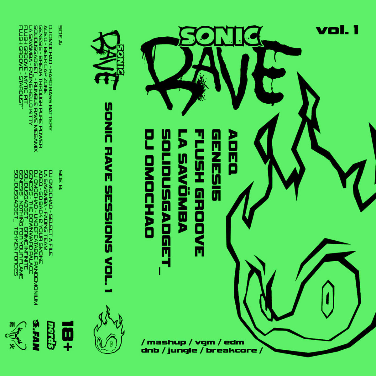 SONIC RAVE SESSIONS VOL. 1 | SONIC RAVE