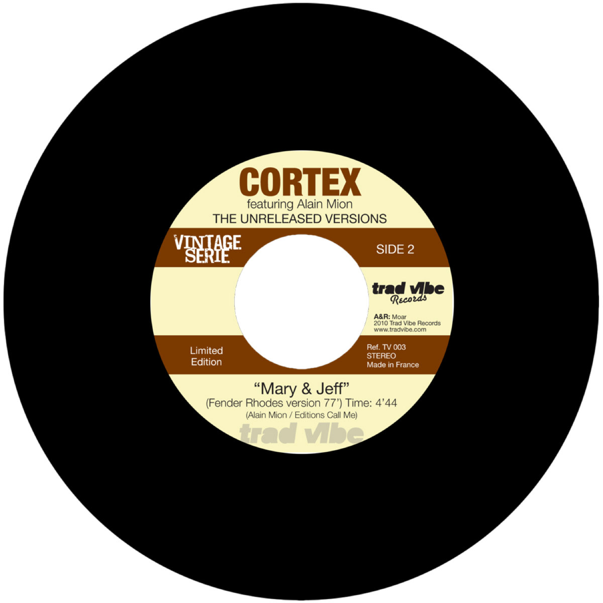 Rare & lost tapes | Cortex | Trad Vibe Records