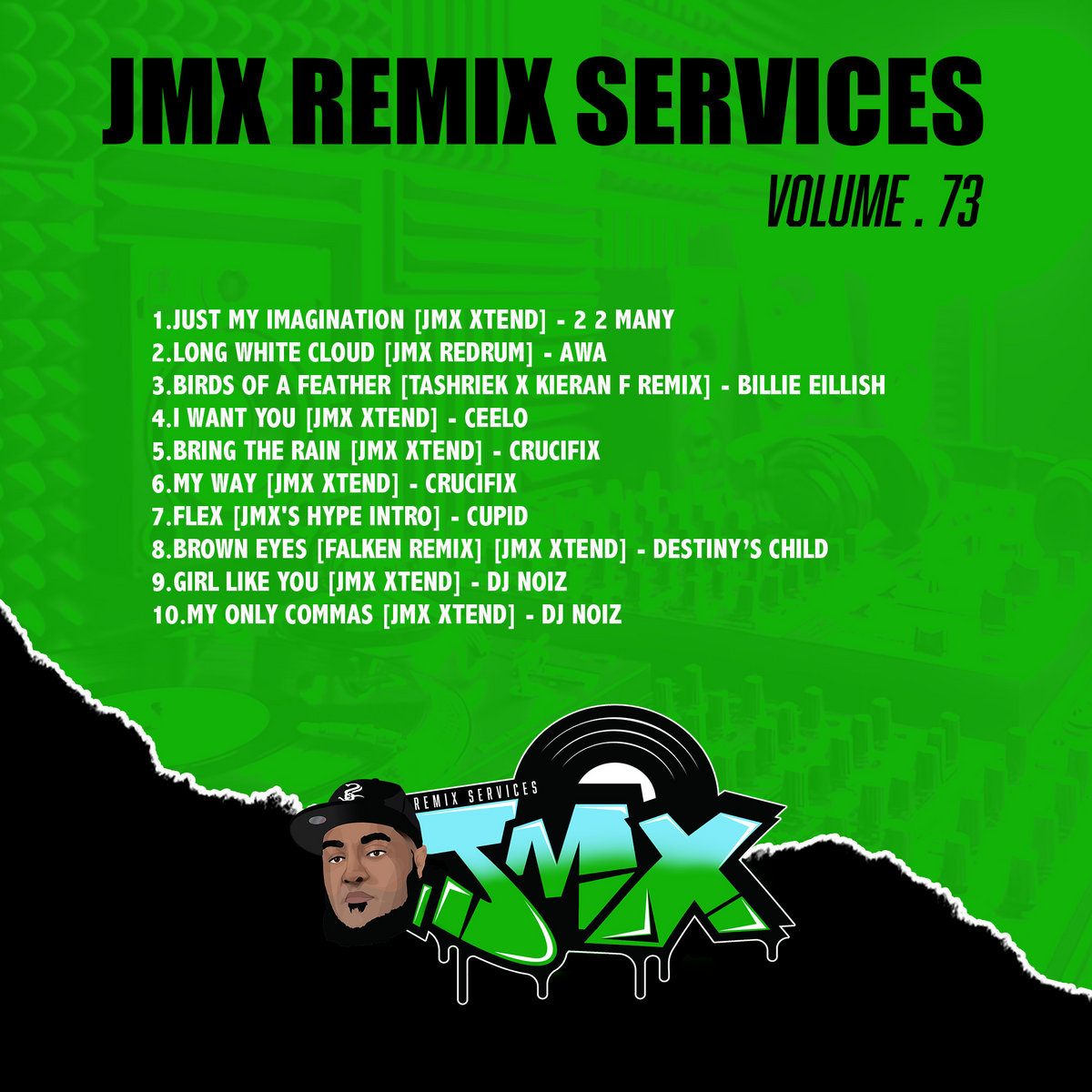 JMX REMIX SERVICES VOLUME.73 | DJ J-MIXX GC