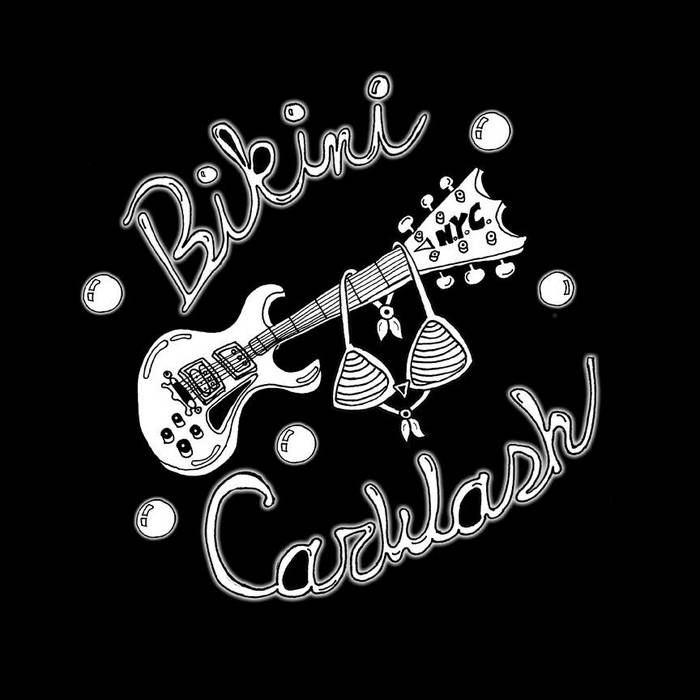 ロッキンジェリービーン BIKINI CAR WASH シルクスクリーンポスター