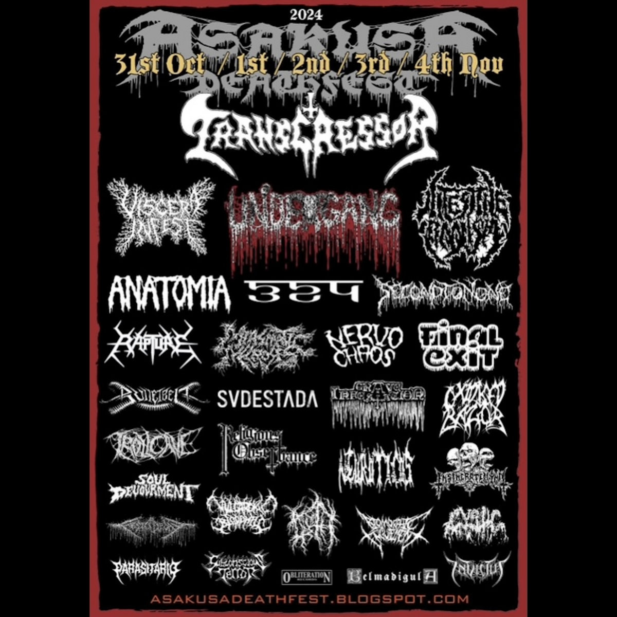Asakusa Deathfest 2024 | obliteration records