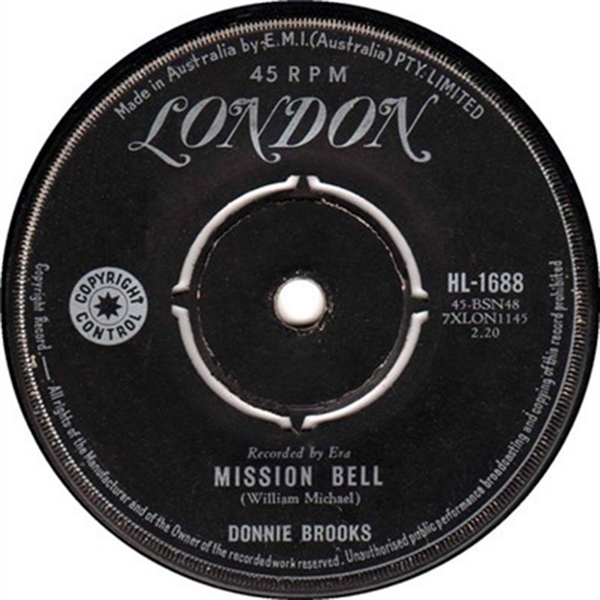 Mission Bell Do It For Me | Donnie Brooks
