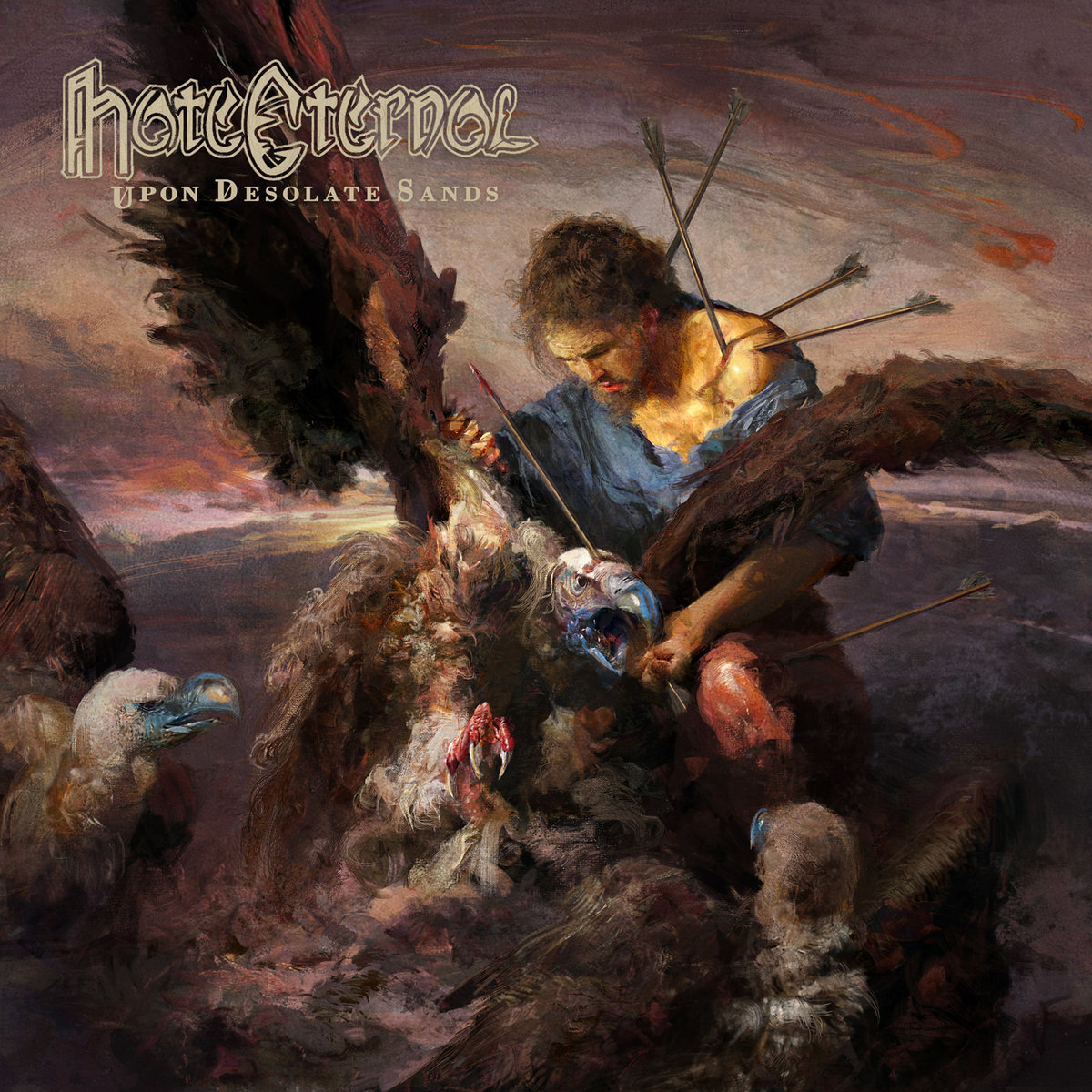 Resultado de imagem para Hate Eternal - Upon Desolate Sands