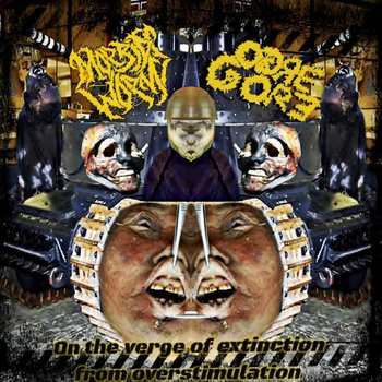 Album artwork for on the Verge of extintion from overstimulation