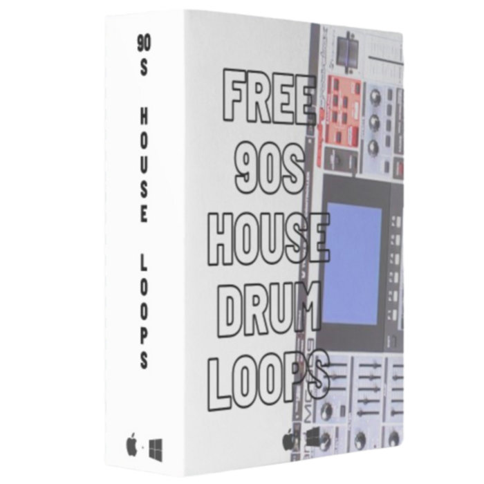 90s FREE House Drum Loops Sample Pack Nation