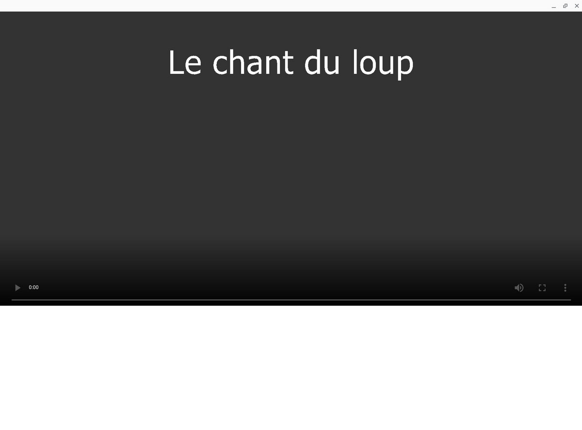 lien pour la diffusion de films Le Chant du loup en qualité 720p