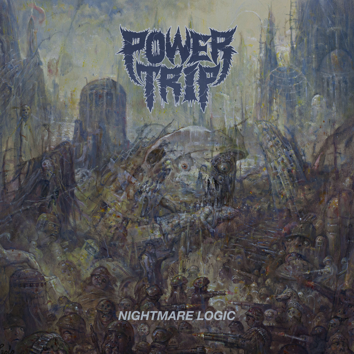 Image result for album art Power Trip: Nightmare Logic