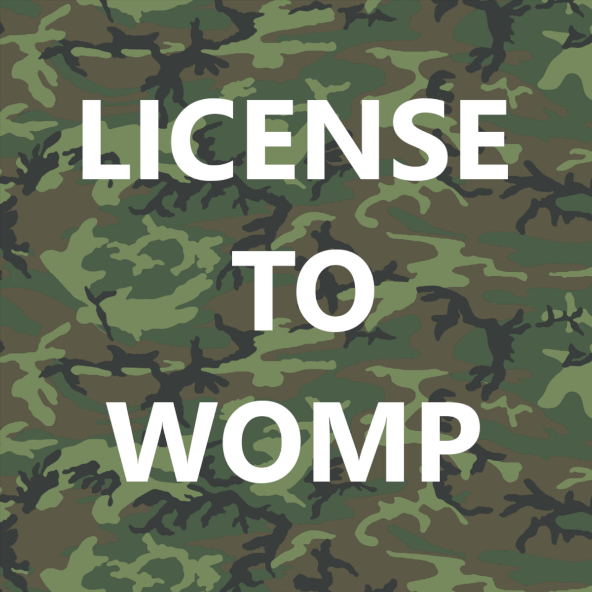 License to Womp cover