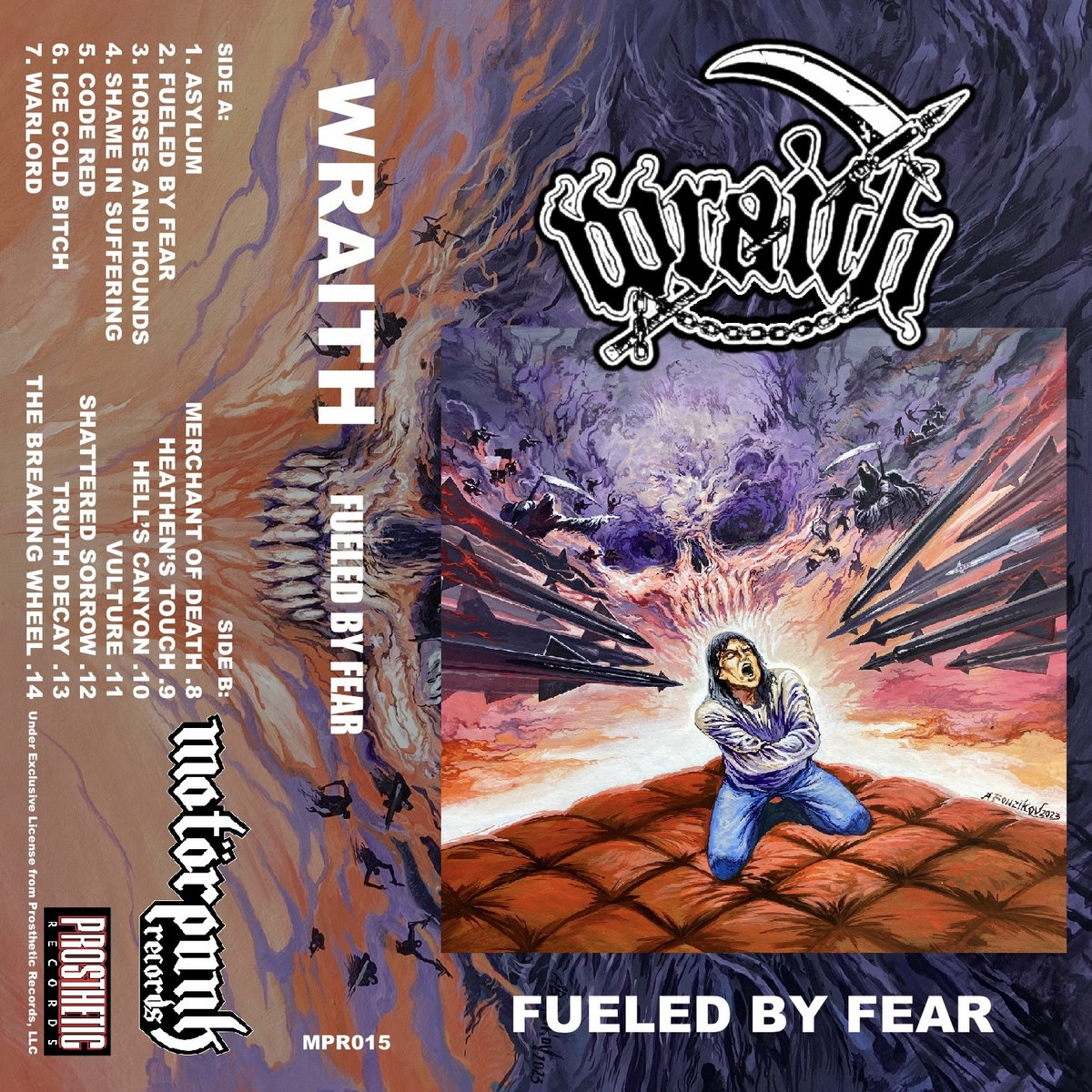 Wraith fueled by fear wraith motorpunk records