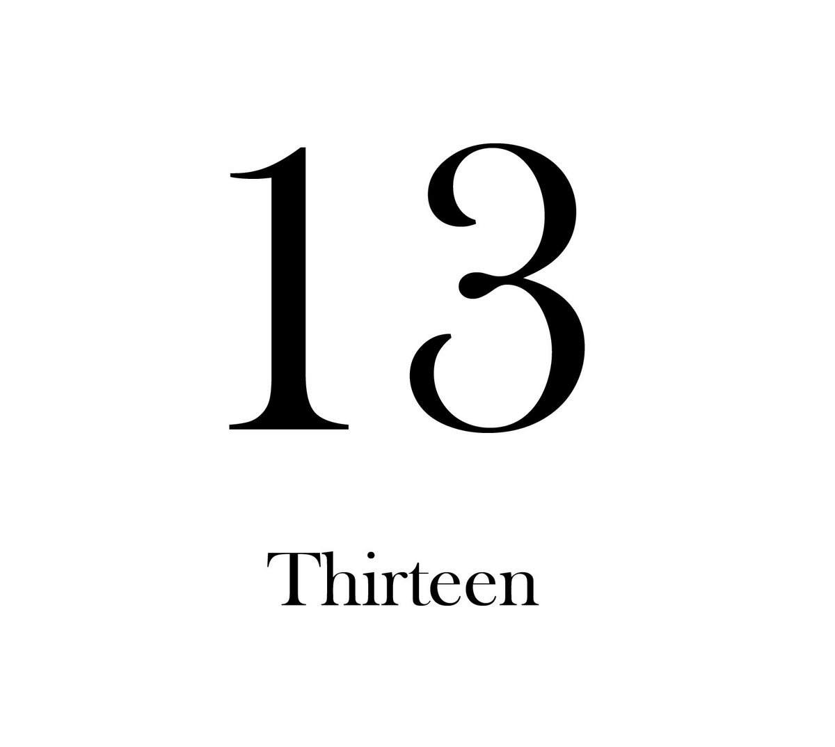 13