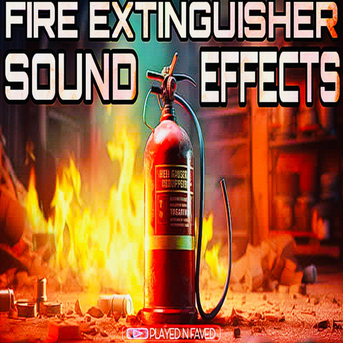 Fire Extinguisher Sample Sound Pack | Played N Faved