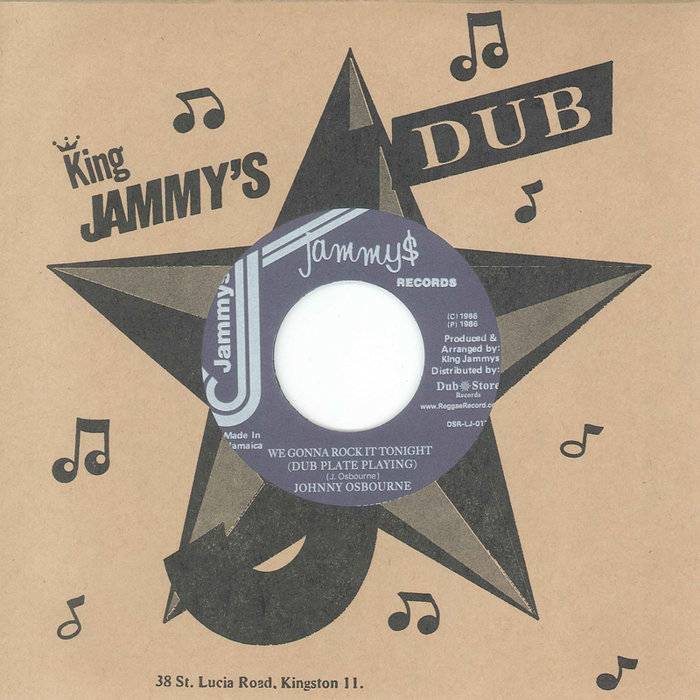 Johnny Osbourne - We Gonna Rock It Tonight (Dub Plate Playing) / Version |  Dub Store Records