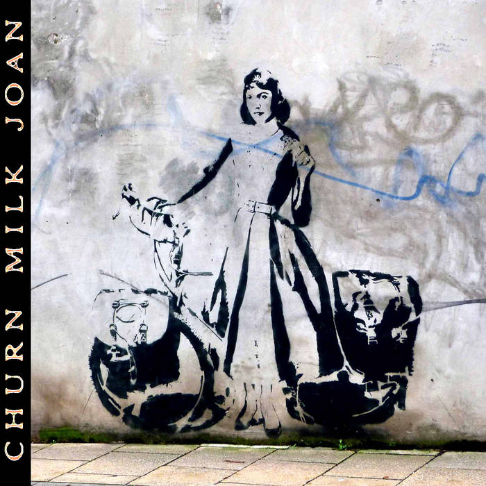 Sylvia Plath on a Bike Churn Milk Joan