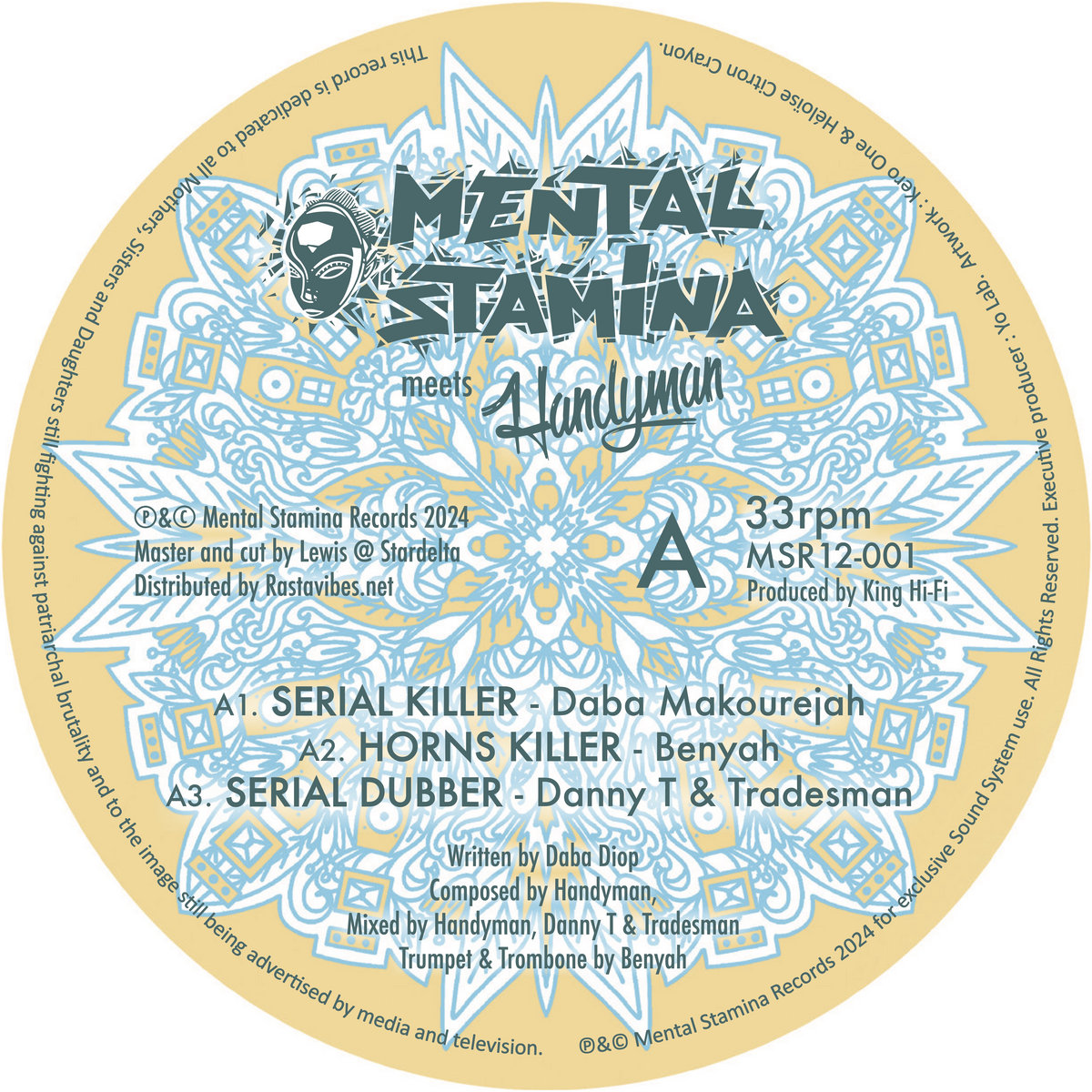 A1.Handyman x Daba Makourejah - Serial Killer - Mental Stamina Records