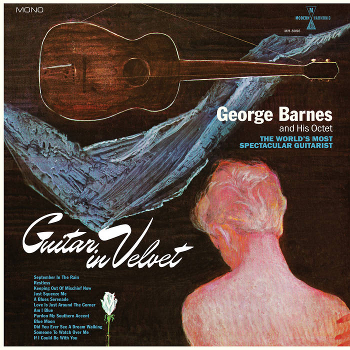 George Barnes And His Octet - Guitar In Velvet, Blue Vinyl LP
