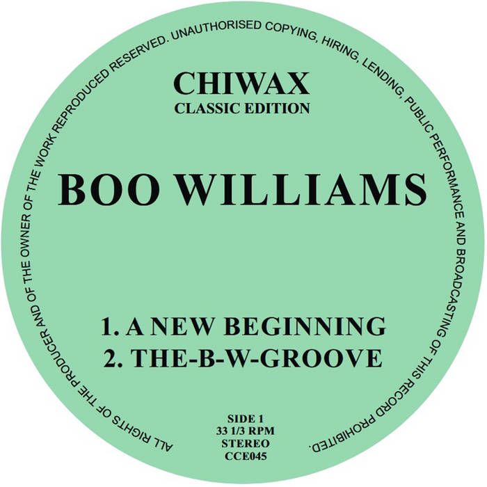 CCE045 | Boo Williams | dbh-music