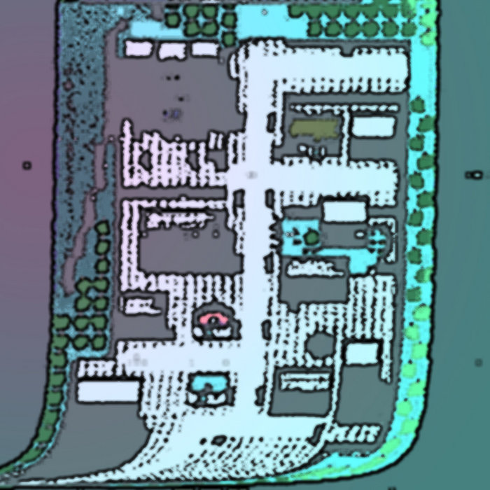 Rustboro City evergreentree
