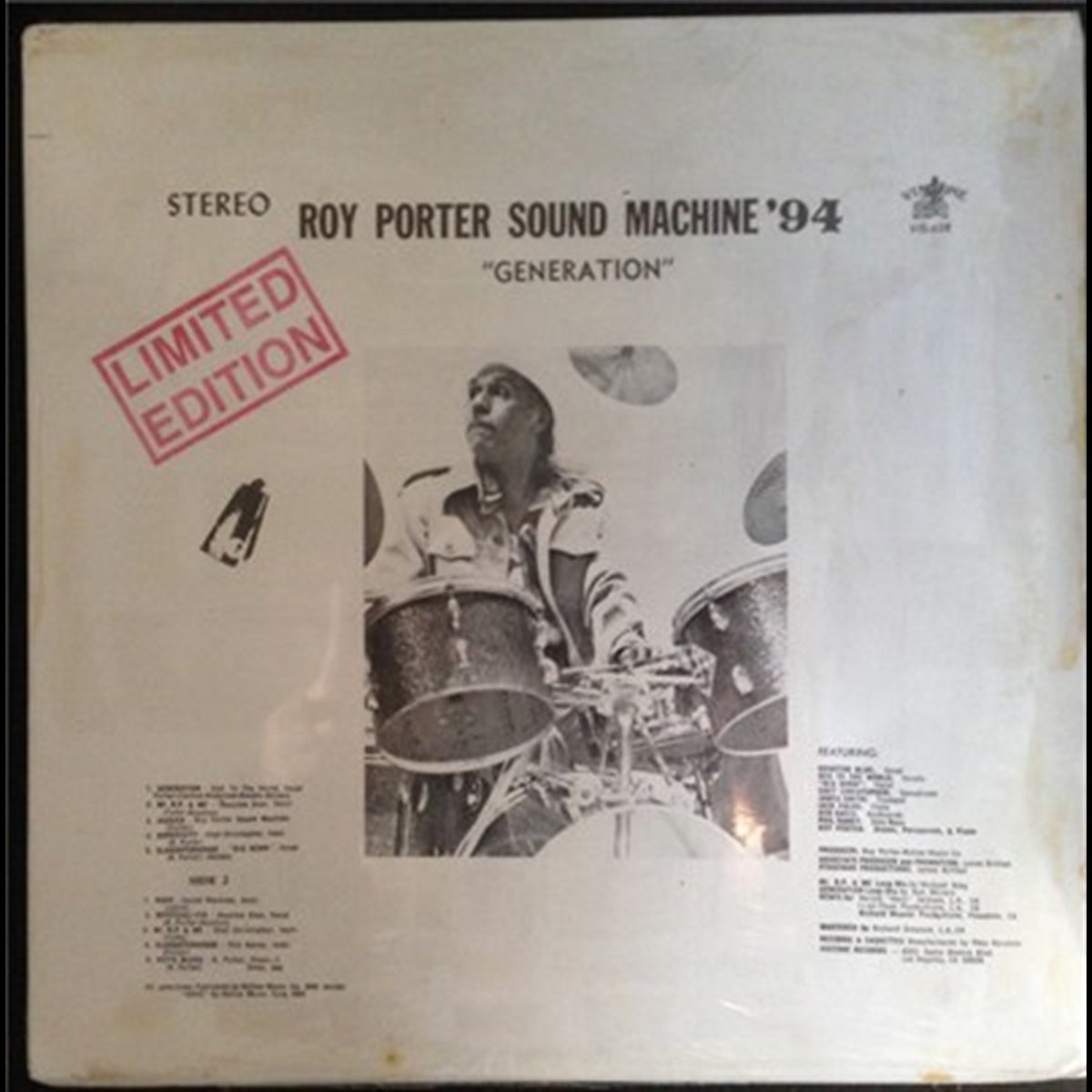 Roy Machine Generation | Roy Porter Sound Machine