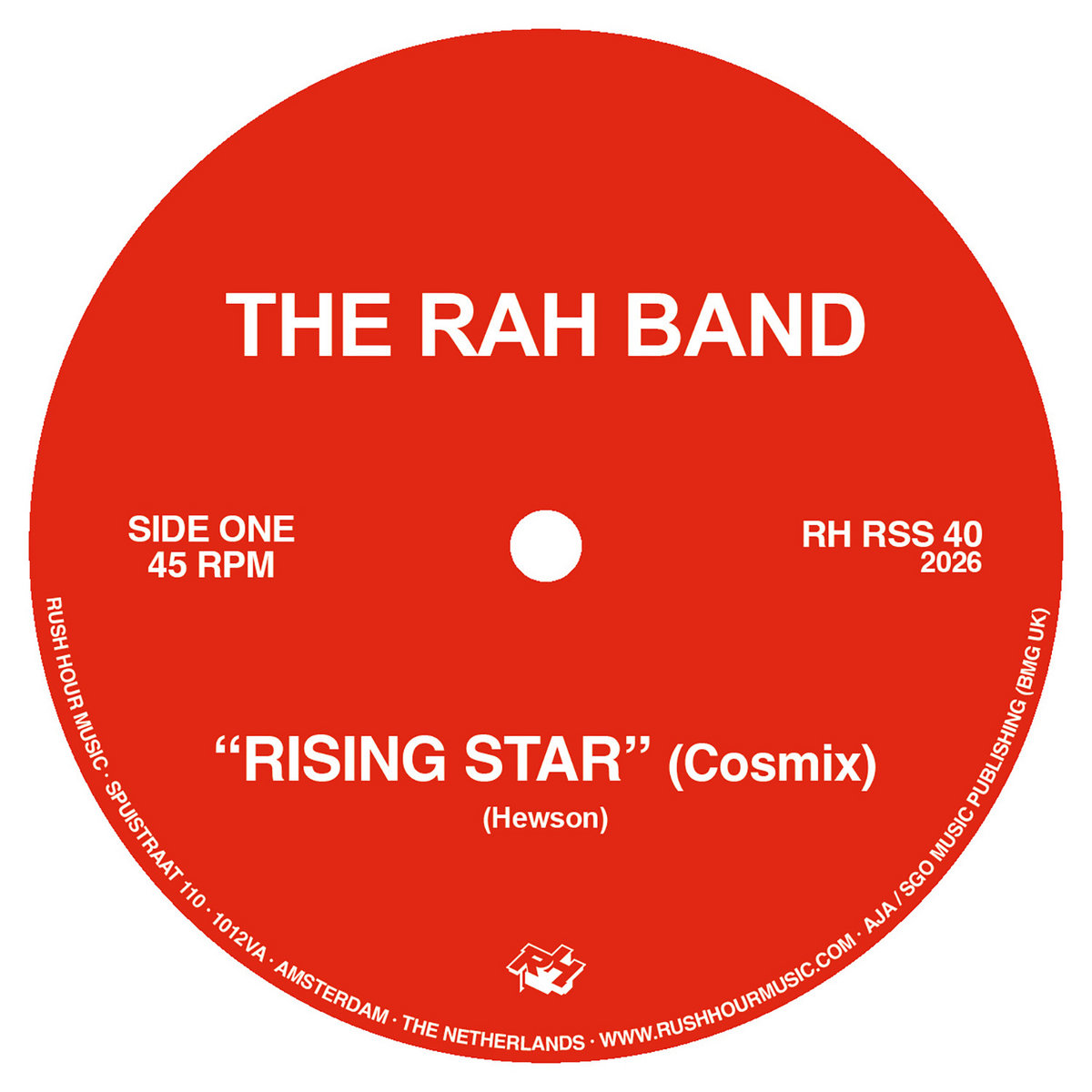Rising Star / Deep Song | The Rah Band | Rush Hour Music