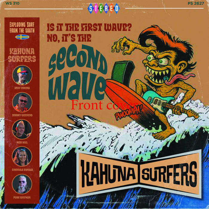 Old Surfers Never Die | KAHUNA SURFERS | Waterslide Records