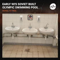 Early 90's Soviet built Olympic Swimming Pool cover art