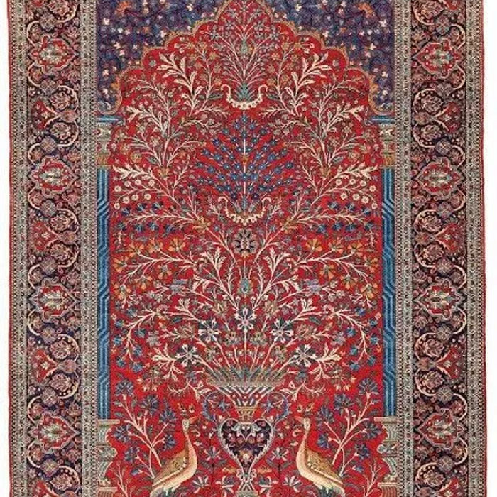 Antique Persian Rug Patterns An Angel Submerged