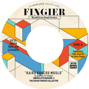 Kevin Fingier collective レコード The Kevin Fingier Collective – Not Strictly Soul - Acid Jazz UK CD -