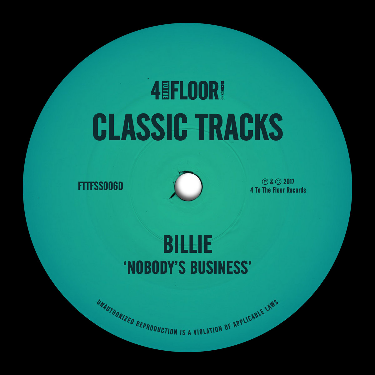 Nobody's Business | Billie | 4 To The Floor