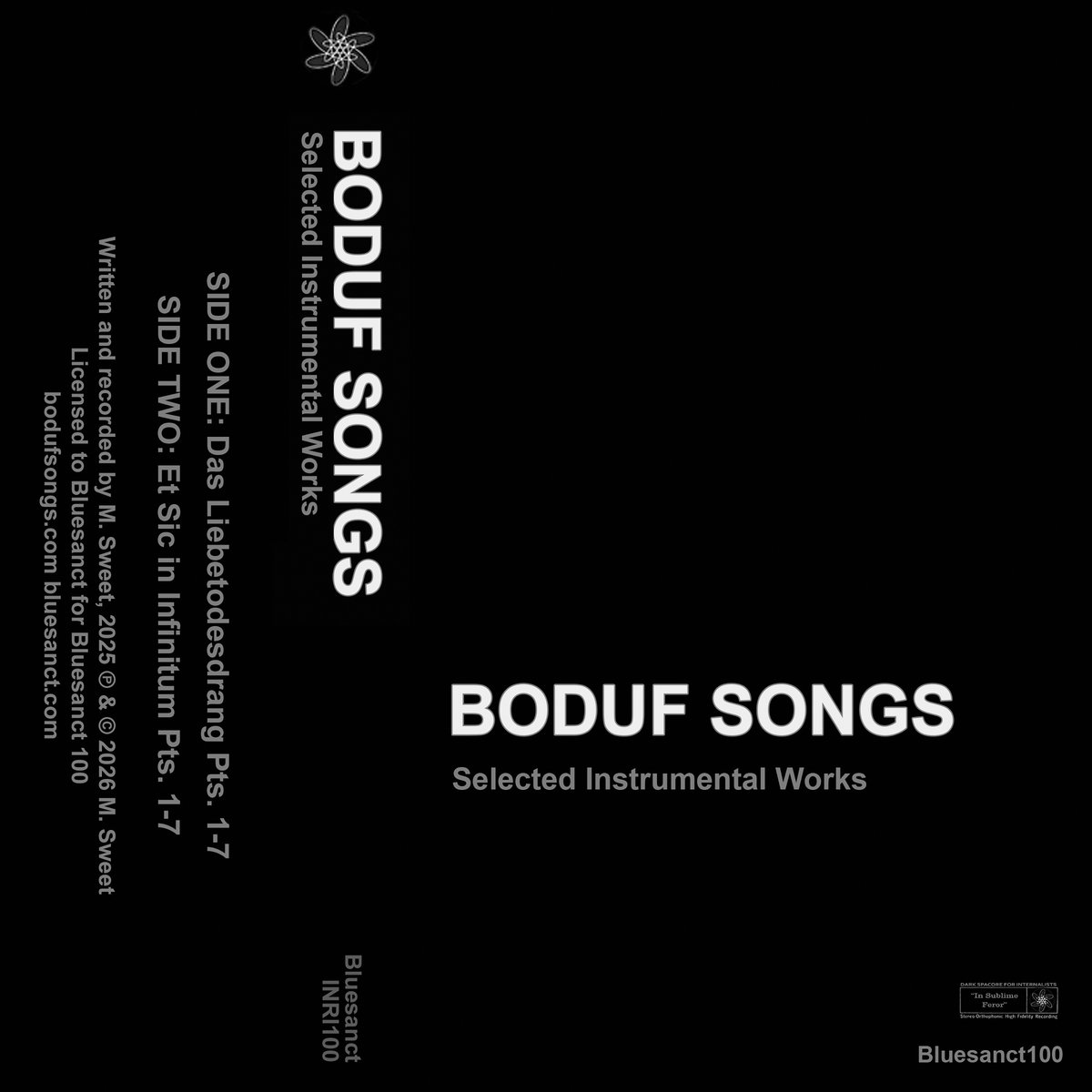 Selected Instrumental Works | Boduf Songs | Bluesanct