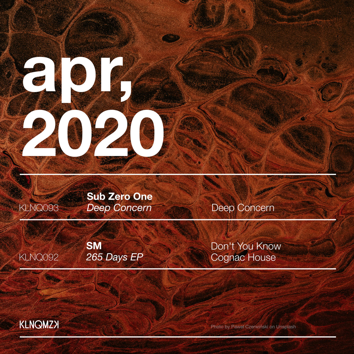 April 2020 on KLNQMZK cover