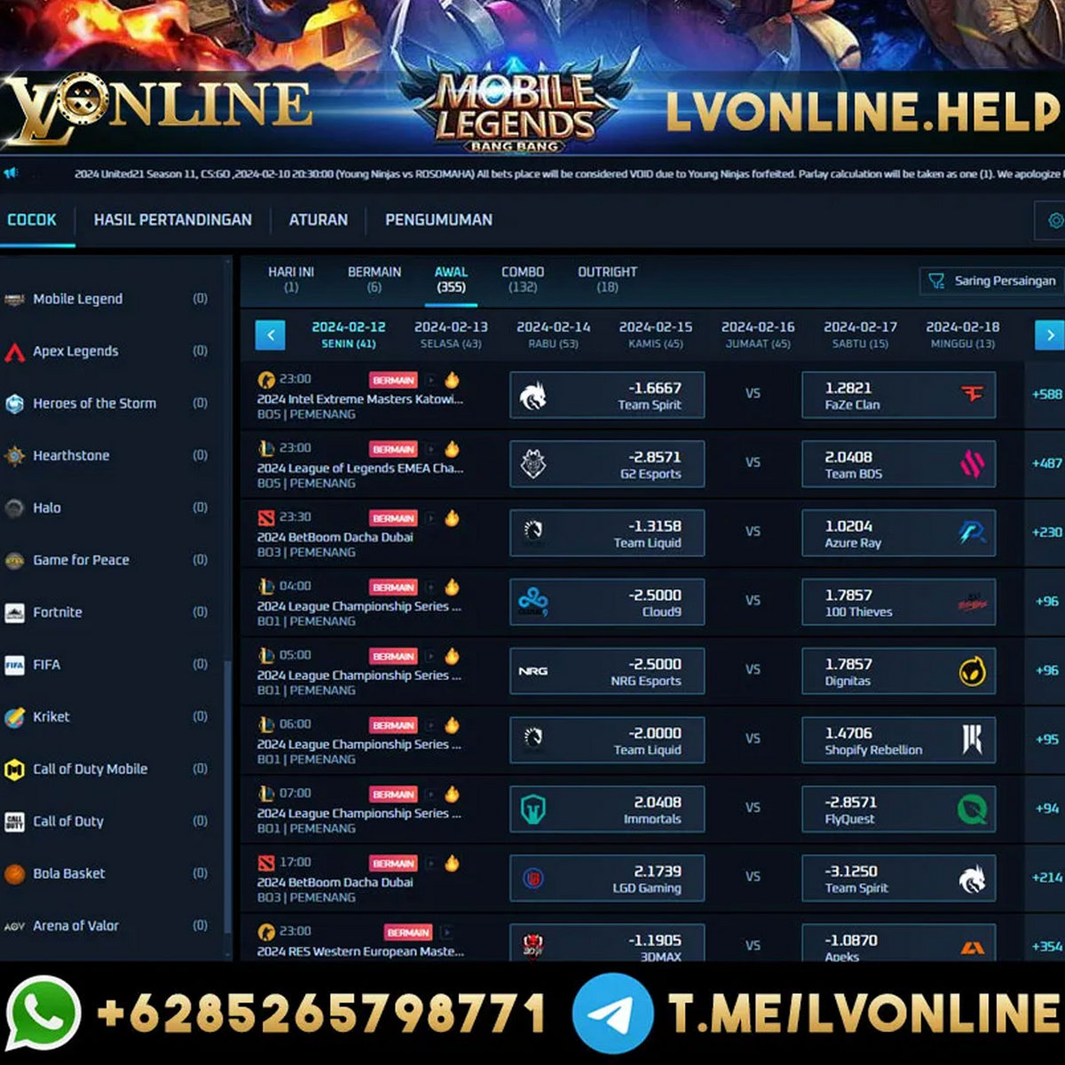 daftar taruhan mobile legends: Panduan Memahami Fungsi, Cara Menggunakan, dan Batasannya