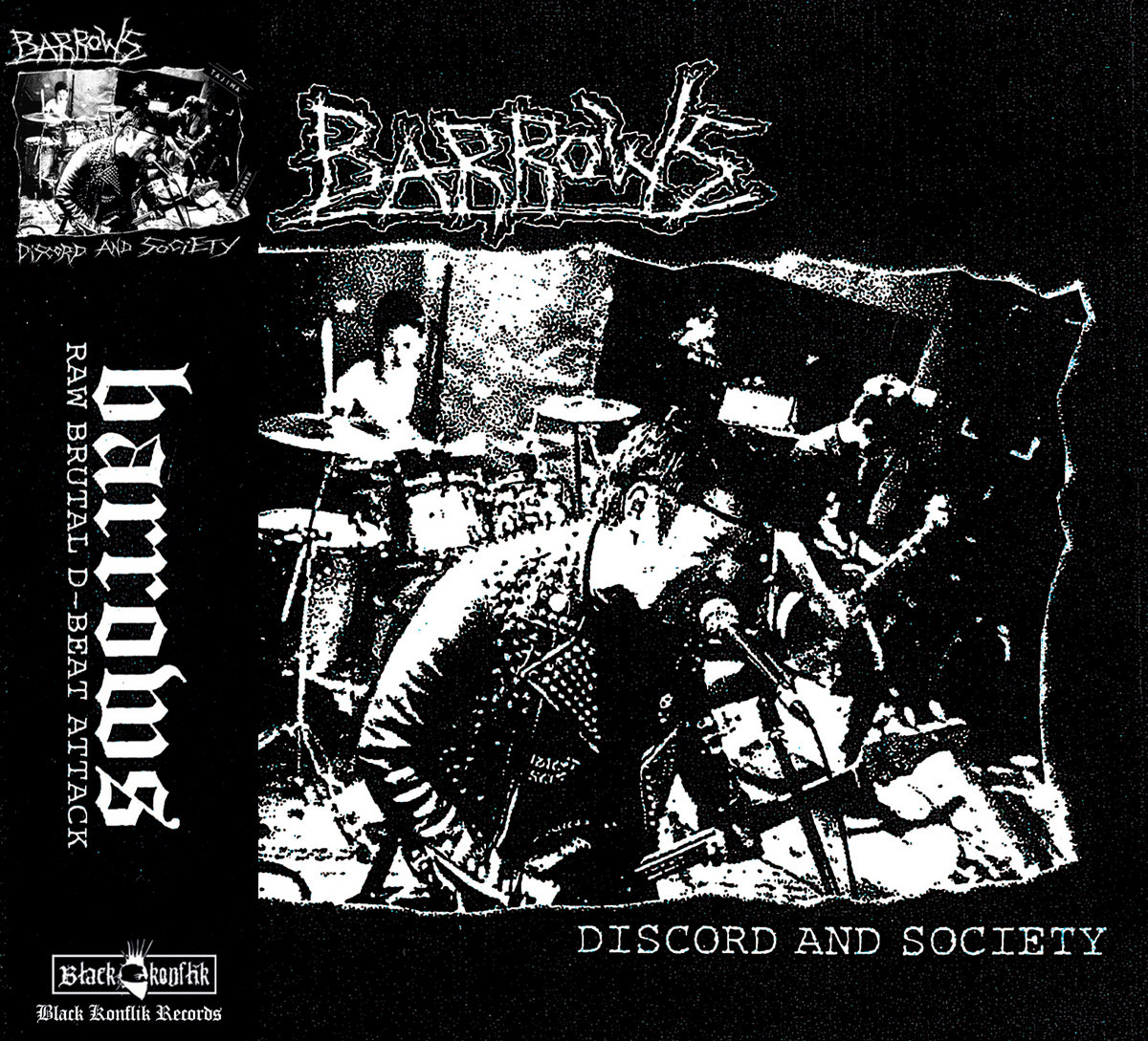 BARROWS - Discord and Society | Black Konflik Records
