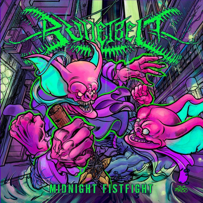 Pochette de Midnight Fistfight par Bulletbelt
