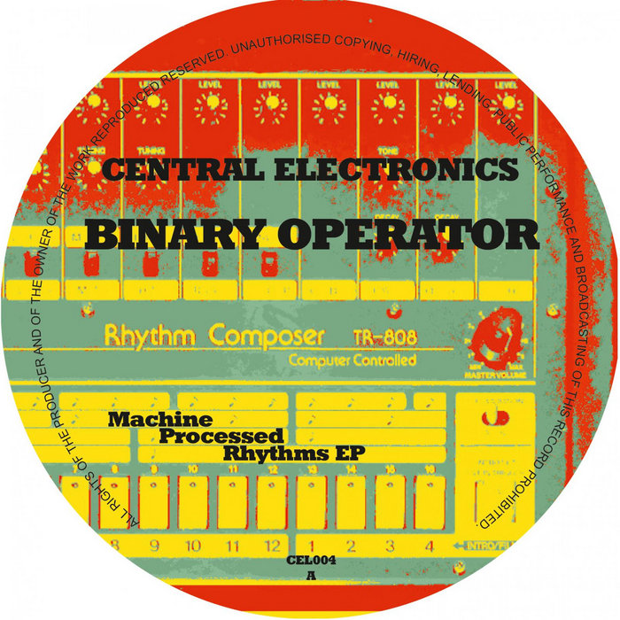 Pochette de CEL004 par Binary Operator