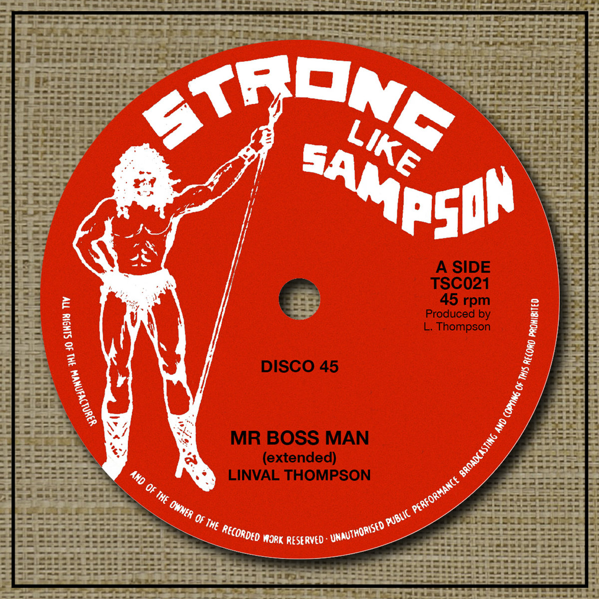 人気商品の再入荷情報をお届け！ 12'' Linval Stop - Trevor Ranking / Man Boss Mr - Thompson その他