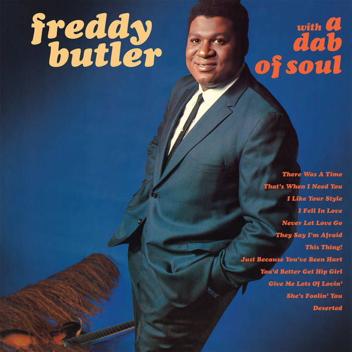 激レア　Freddy Butler with a dab of soul LP FREDDY BUTLER - With A Dab Of Soul (1967) | Everland Music