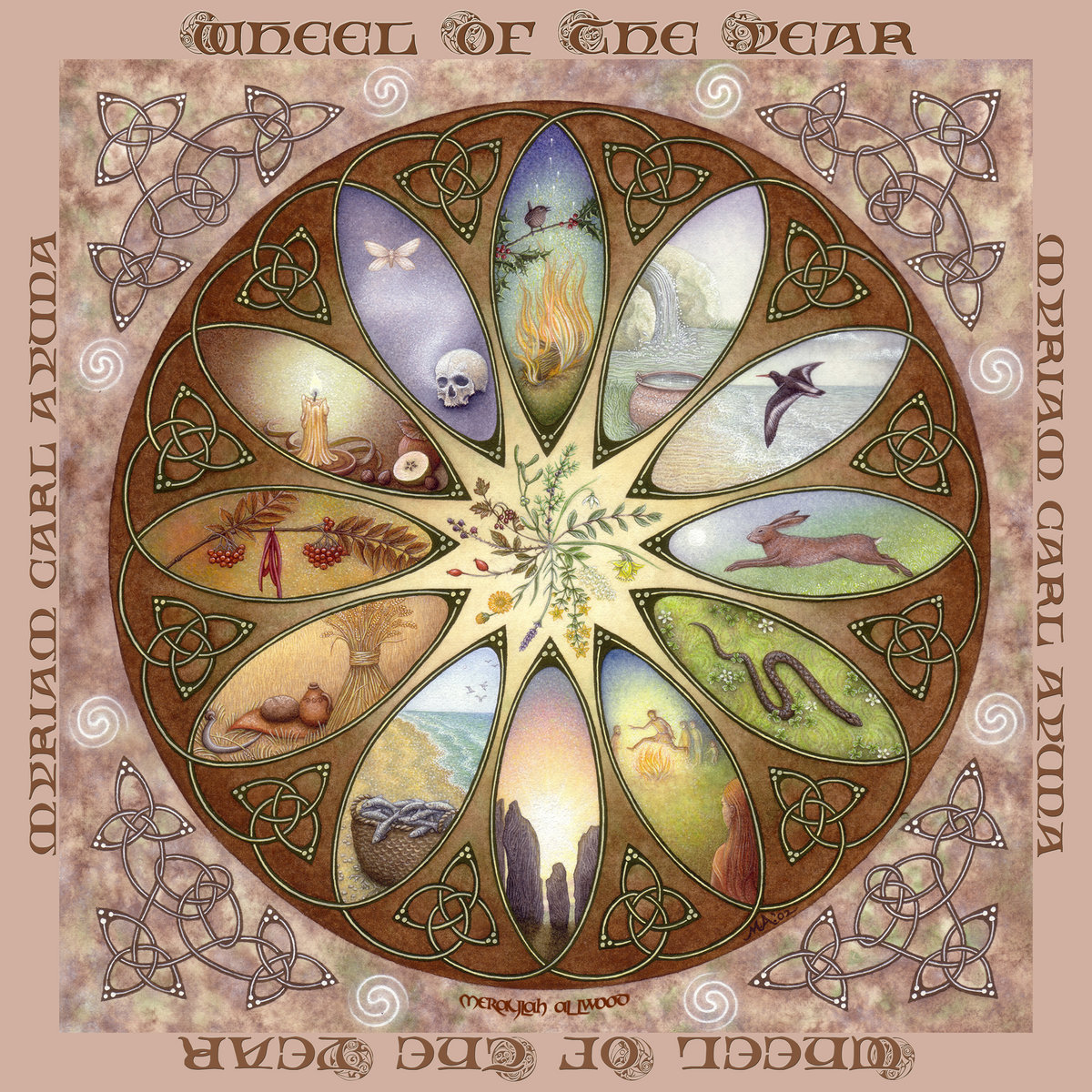 Wheel of the Year | Myriam Carl Ayuna, image size:1200x1200