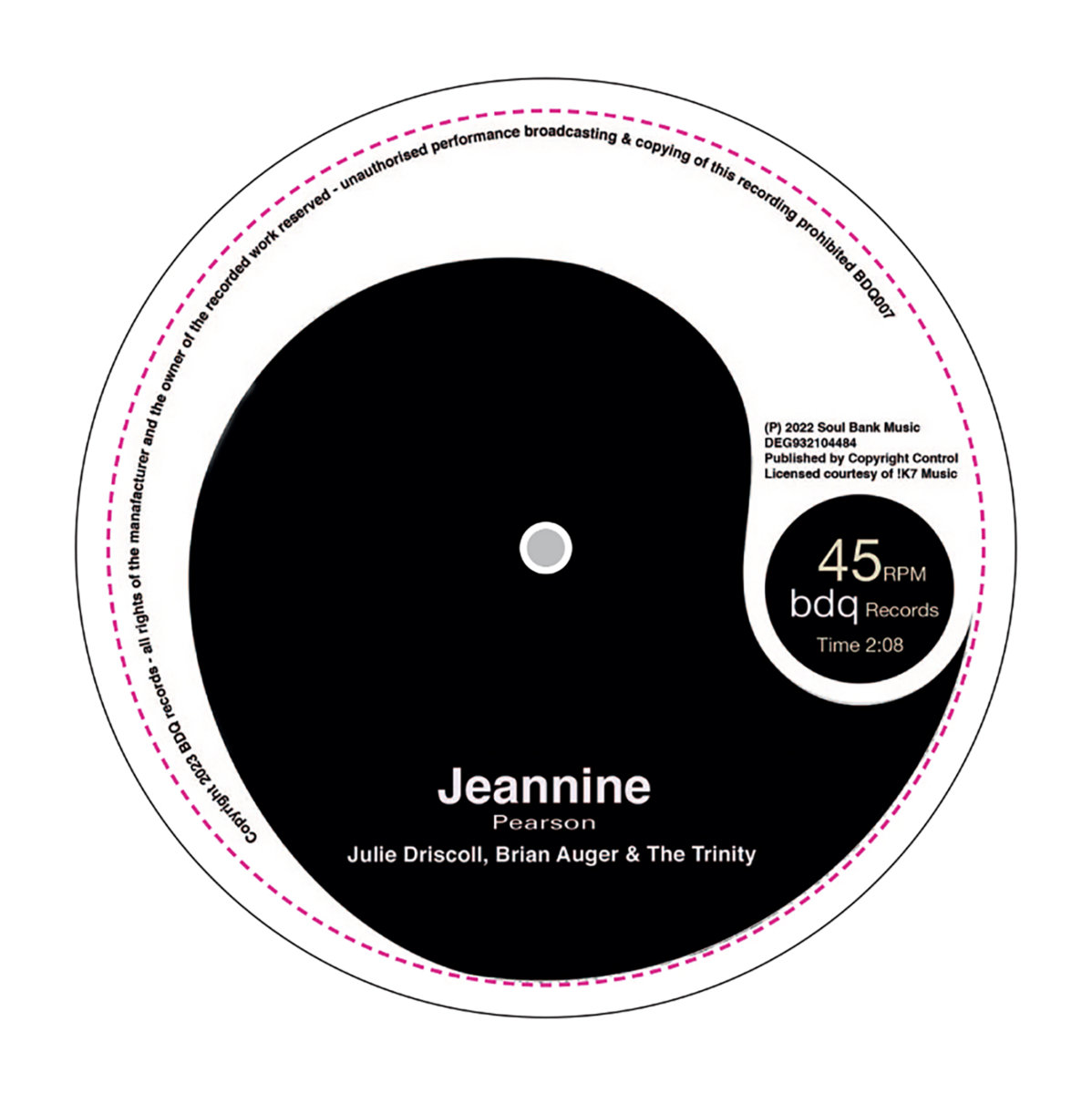Jeannine - Julie Driscoll, Brian Auger and the Trinity | BDQ