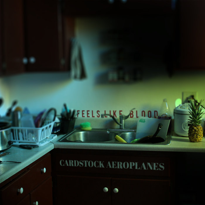 Feels Like Blood Cardstock Aeroplanes