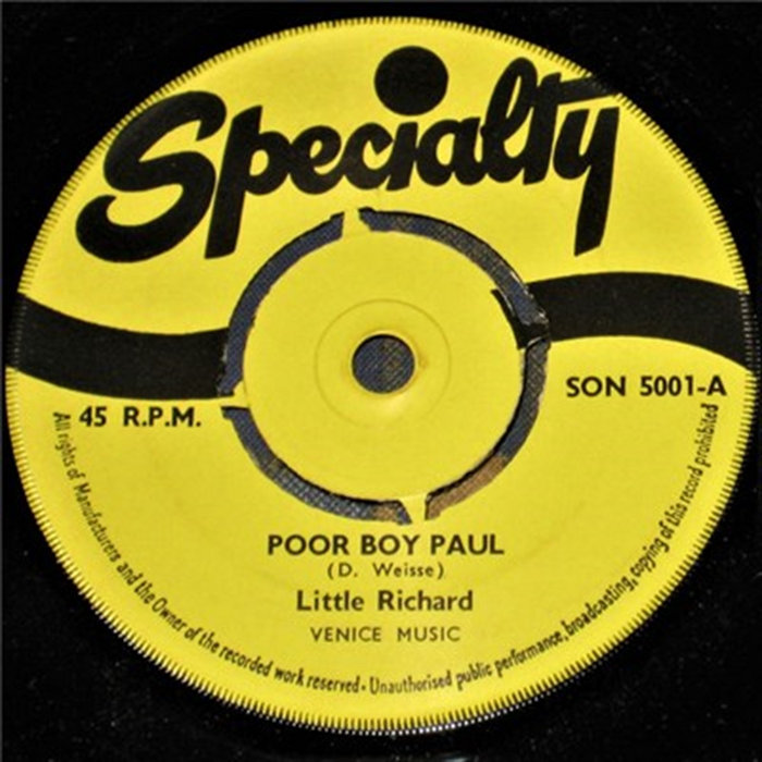 Poor Boy Paul Wonderin | Little Richard