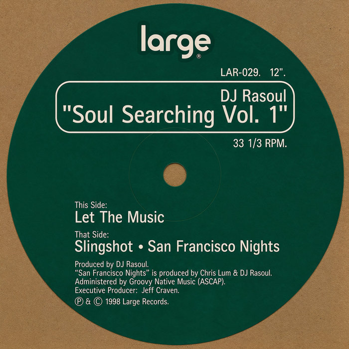 Soul Searching Vol 1 | DJ Rasoul | Large Music