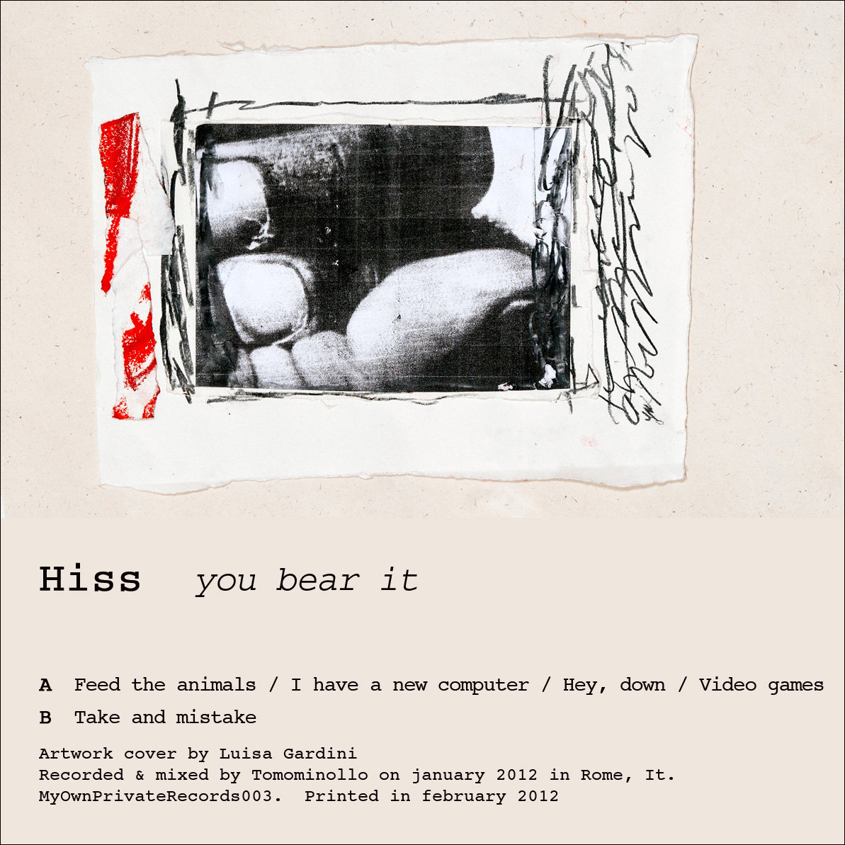 Hiss | MyOwnPrivateRecords Hiss | MyOwnPrivateRecords