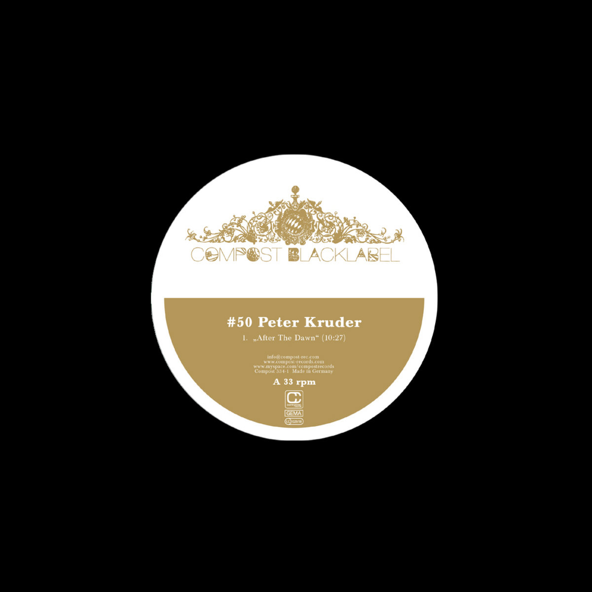 Peter Rutherford Compost Compost Black Label #50 | Peter Kruder | Compost Records