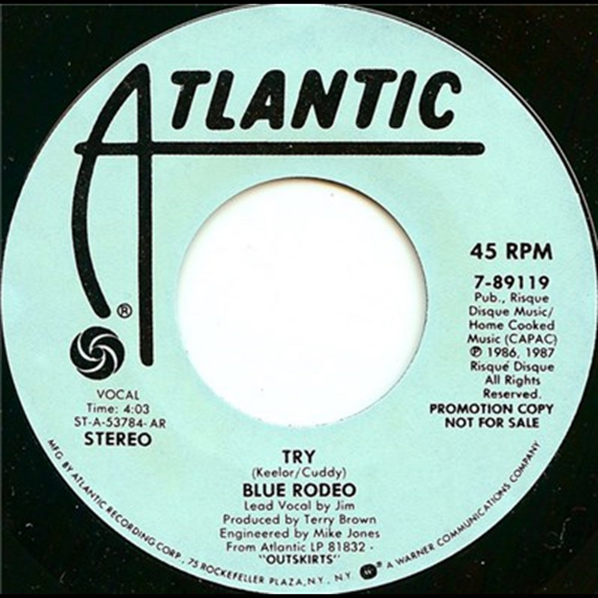 Try Blue Rodeo Try | Blue Rodeo